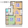 ファーストシティ君塚Dの間取り画像