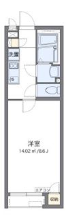 クレイノティーダ中和田の間取り画像