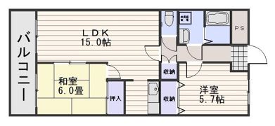 シャインブライトリー参番館の間取り画像