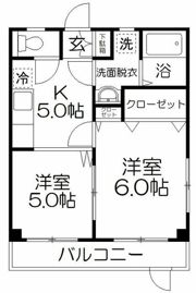 ビレッジ北栄の間取り画像