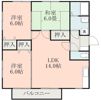 ピトレスクナガミネの間取り画像