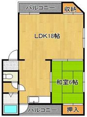 清納ビルの間取り画像