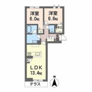 シャーメゾンエバンスの間取り画像