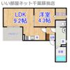 クレセントパーク末広の間取り画像