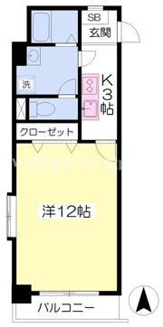 フォルテ小坂の間取り画像