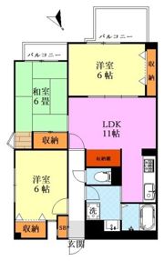 パークヒルズ西台の間取り画像