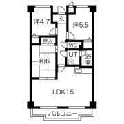 リヴェール緑地の間取り画像