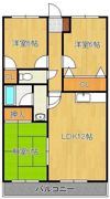 サンローゼ本城の間取り画像