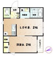 L’Allure（ラリュール）の間取り画像