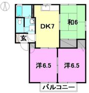 キャステルK C棟の間取り画像