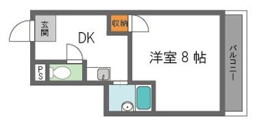 エルコート三国の間取り画像