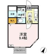 パセオステーブル八乙女2の間取り画像
