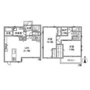 新田3丁目戸建の間取り画像