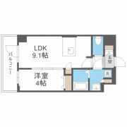 Dimus新大阪の間取り画像