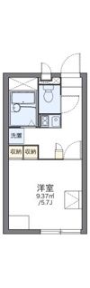 レオパレスドリーム瀬戸内の間取り画像