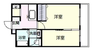 シルクマンションの間取り画像