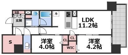セイワパレス本町東の間取り画像
