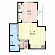 ヴォーヌング平町1の間取り画像