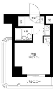 ロワレール横浜西壱番館の間取り画像