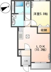 ミルキーハウスの間取り画像