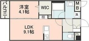 グレース長嶺南の間取り画像