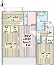 マンシッカ御器所の間取り画像