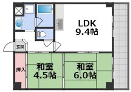 タルミハイツの間取り画像