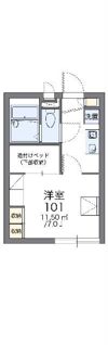 レオパレスエミールの間取り画像