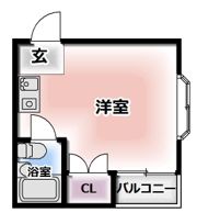 アクティ大和10の間取り画像