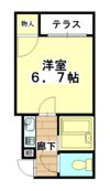 住吉スカイブルーの間取り画像