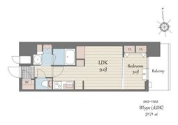 S-RESIDENCE天満橋arの間取り画像