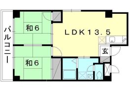 オックスフォードサーカス河原町の間取り画像