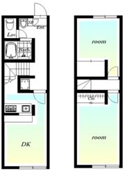 レオパレス東の間取り画像