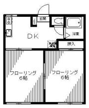 パインヒル新宿の間取り画像