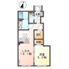 越谷市千間台西5丁目アパート新築工事の間取り画像