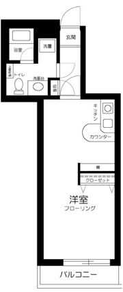 菱和パレス世田谷桜丘の間取り画像