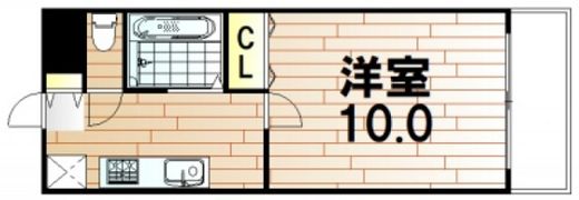 ベルメゾン津島の間取り画像