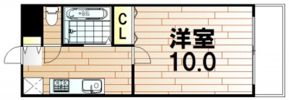 ベルメゾン津島の間取り画像