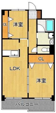 童子丸第10晴和ビルの間取り画像