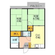 コスモハイツの間取り画像