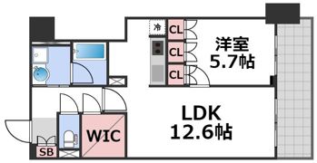 RJR堺筋本町タワーの間取り画像
