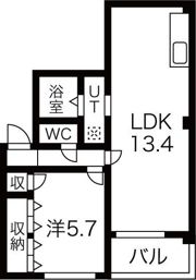 ルプソアール東山の間取り画像