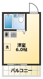メゾンパークサイドの間取り画像