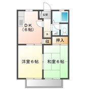 ヴェルデュこんどうの間取り画像