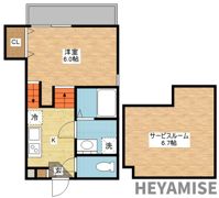 ヴィオラ金堀の間取り画像