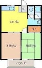本熊荘の間取り画像