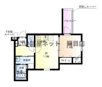 フジパレス津田駅前Ⅰ番館の間取り画像
