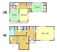 杉澤借家【中山西】の間取り画像