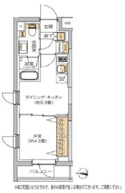 リビオメゾン湯島の間取り画像