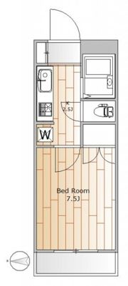 エンジェルス守屋の間取り画像